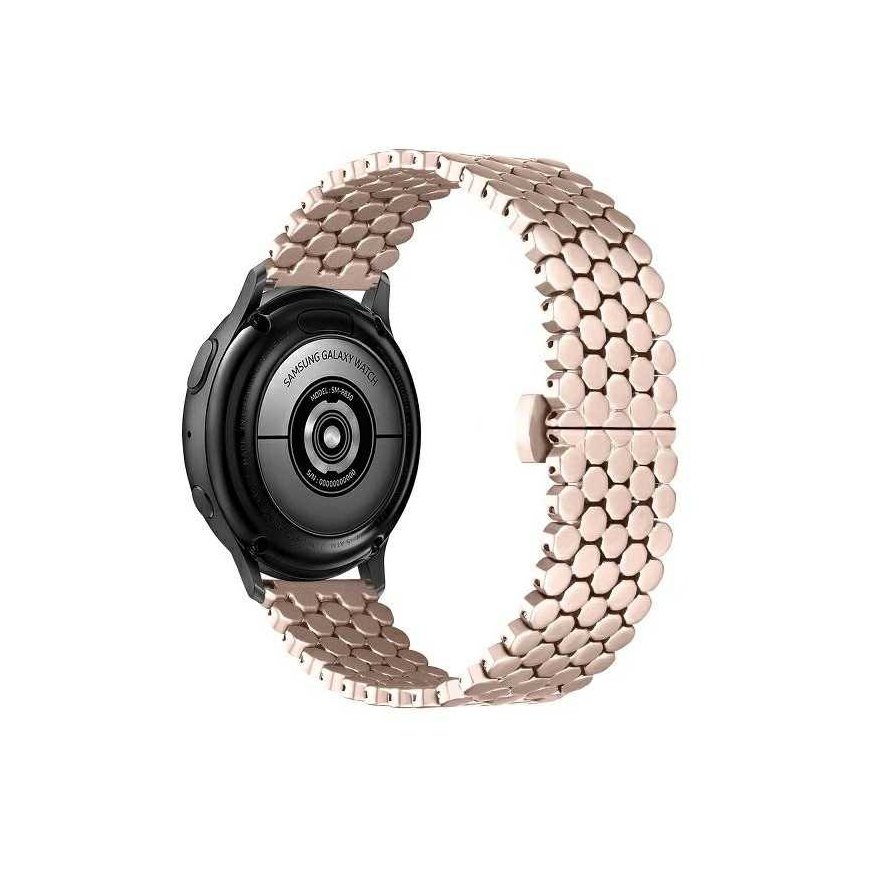 Beline strap Watch 20mm Metal Honeycomb rose gold box – 3