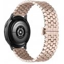 Beline dirželis Watch 20mm Metal Honeycomb rožinė-auksinė /rosegold box Beline dirželis Watch 20mm Metal Honeycomb rožinė-auksinė /rosegold box