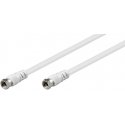 HL HL66623 коаксиальный кабель 3 m F-типа Белый HL HL66623 коаксиальный кабель 3 m F-типа Белый