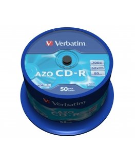 Verbatim CD-R AZO Crystal 700 MB 50 vnt