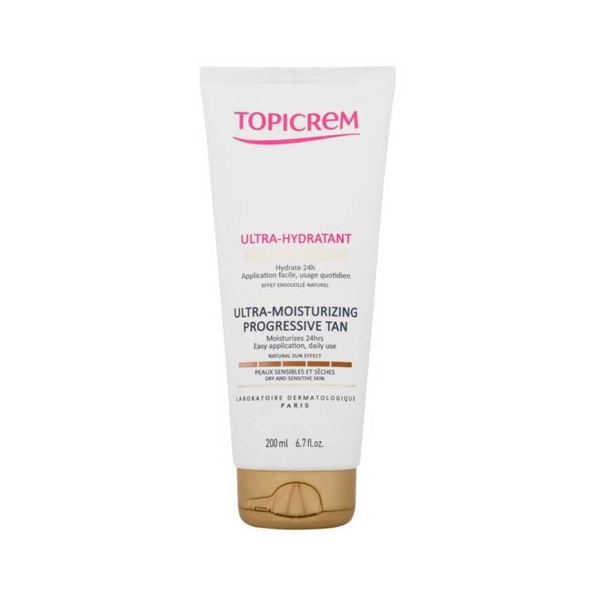 Topicrem Ultra-Moisturizing Progressive Tan Self Tanning Product for women, 200 ml – 2