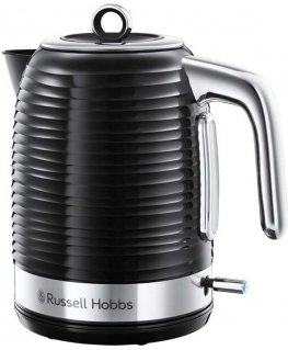 Russell Hobbs Inspire elektrinis virdulys 1,7 L 2400 W Juoda, Sidabras