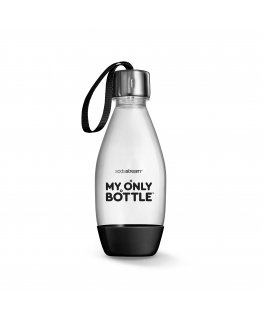 SodaStream My Only Ikdienas lietošanai 500 ml Plastmasa Melns, Caurspīdīgs