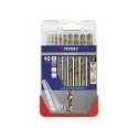 Drilled Tivoli Machine tap HSS DIN, M8, spiral 35°. T Line Drilled Tivoli Machine tap HSS DIN, M8, spiral 35°. T Line