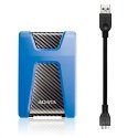 ADATA HD650 ārējais cietais disks 1 TB Zils ADATA HD650 ārējais cietais disks 1 TB Zils
