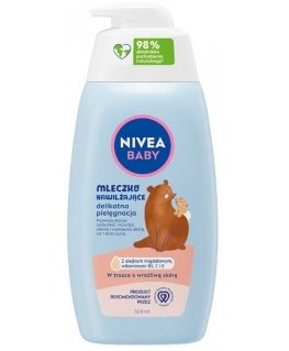 Nivea Kūdikių drėkinamasis pienelis, švelni priežiūra, 500ml