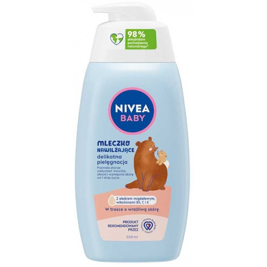 Nivea Baby moisturizing milk, gentle care