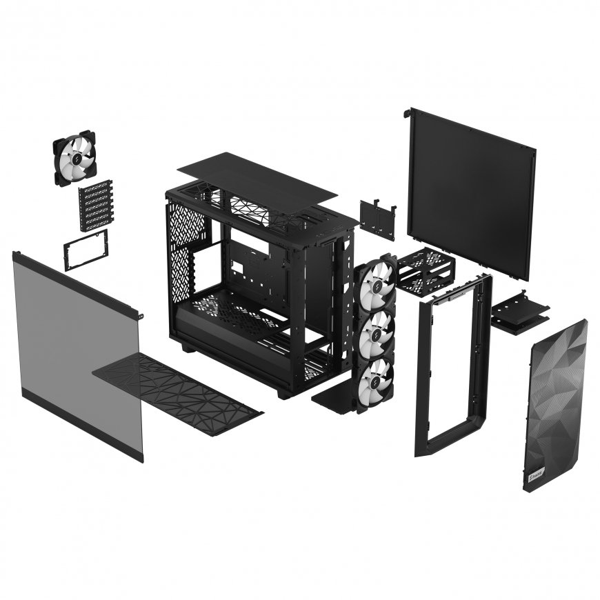 Fractal Design Meshify 2 Lite Musta – 5
