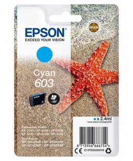 Epson C13T03U24010 rašalo kasetė 1 vnt Originalus Standartinė išeiga Žydras