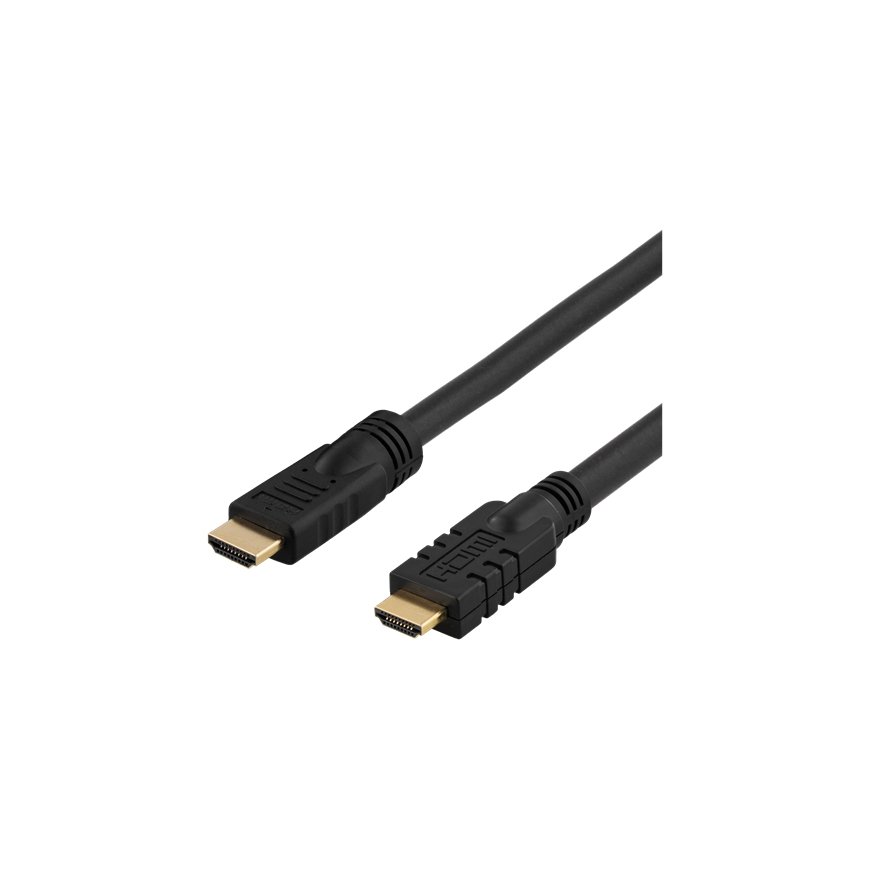 Deltaco HDMI-1150 HDMI кабель 15 m HDMI Тип A (Стандарт) Черный