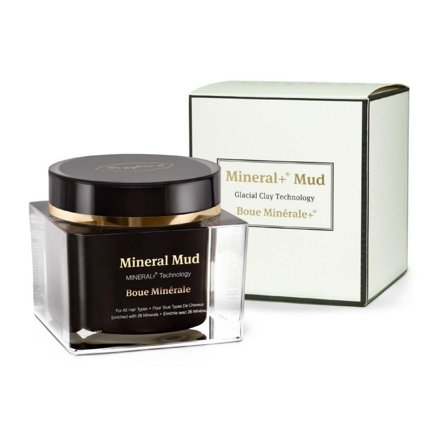 Saphira Mineral+ Mud With Glacial Clay mask-mineral mud for hair with glacial clay, with 26 minerals, 200 ml