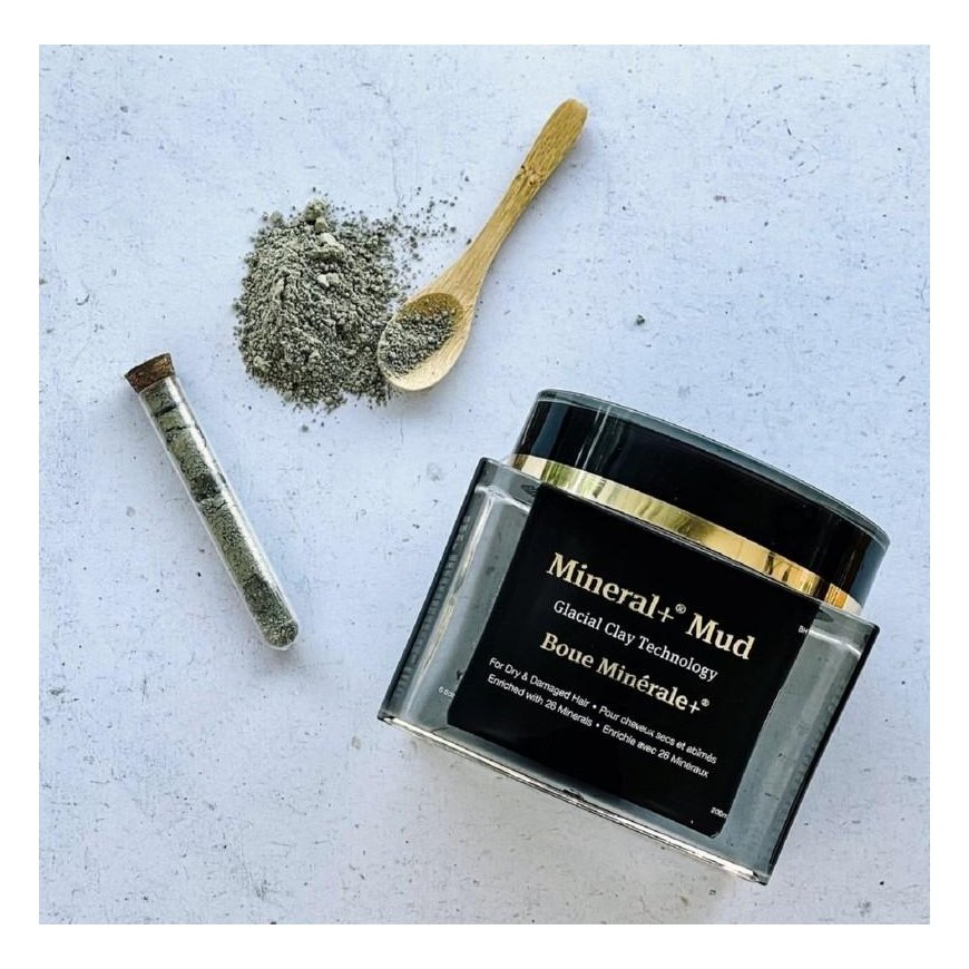 Saphira Mineral+ Mud With Glacial Clay kaukė-mineralinis purvas plaukams su ledyniniu moliu, su 26 mineralais, 200 ml – 2