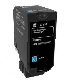 Lexmark 84C2HC0 värikasetti 1 kpl Alkuperäinen Syaani