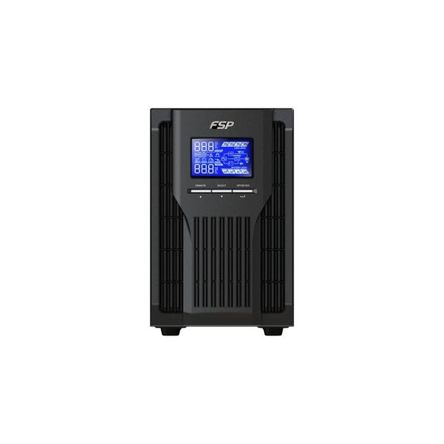 FSP Champ Tower 2K UPS-virtalähde Taajuuden kaksoismuunnos (verkossa) 2 kVA 1800 W – 2