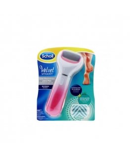 Scholl Velvet Smooth elektroninė pėdų priežiūros sistema su šveičiamąja užpildymo galvute