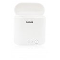 Denver TWE-36MK3 austiņas un brīvroku komplekts Bezvadu Ausīs Zvani / mūzika Bluetooth Balts