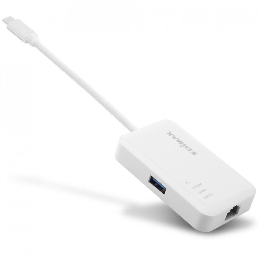 Edimax EU-4308 sülearvuti dokk ja pordireplikaator USB 3.2 Gen 1 (3.1 Gen 1) Type-C Valge – 4