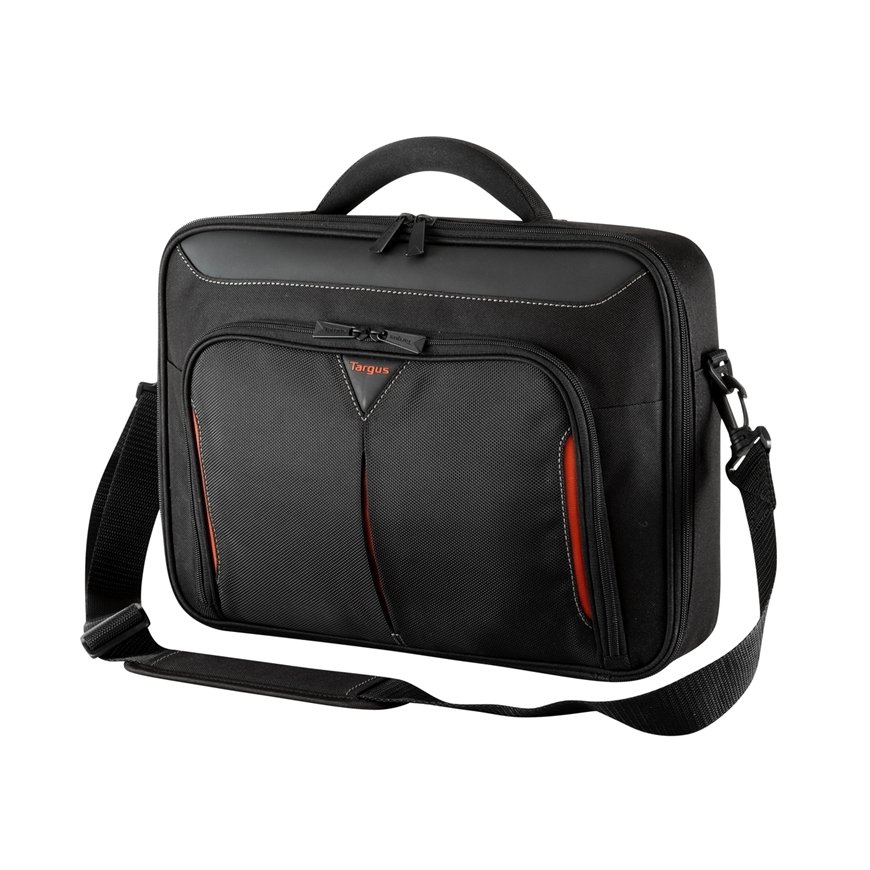 Targus Classic+ 15.6 39,6 cm (15.6") Portfelis Melns, Sarkans – 2