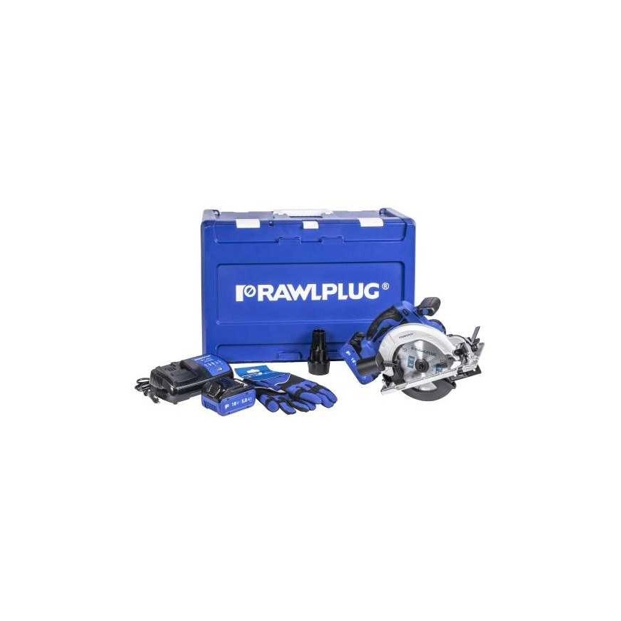 Rawlplug Cordless circular saw RawlPlug R-PCS18-XL2