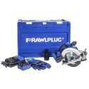 Akumuliatorinis diskinis pjūklas RawlPlug R-PCS18-XL2 18 V 2x5,0 Ah akum. Akumuliatorinis diskinis pjūklas RawlPlug R-PCS18-XL2 18 V 2x5,0 Ah akum.