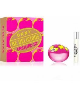 Donna Karan Dkny Be Delicious Orchad St. Eau De Parfum Spray, 100 ml Set 2 Pieces