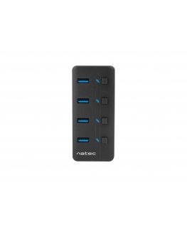 NATEC MANTIS USB 2.0 Type-B 5000 Mbit/s Musta