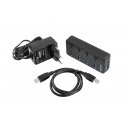 NATEC MANTIS USB 2.0 Type-B 5000 Mbit/s Musta NATEC MANTIS USB 2.0 Type-B 5000 Mbit/s Musta