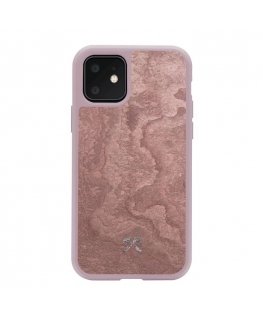 Woodcessories Stone matkapuhelimen suojakotelo 15,5 cm (6.1") Suojus Punainen