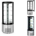 Refrigerator Arktic Round confectionery refrigerated showcase with 4 LED shelves, 360L Refrigerator Arktic Round confectionery refrigerated showcase with 4 LED shelves, 360L
