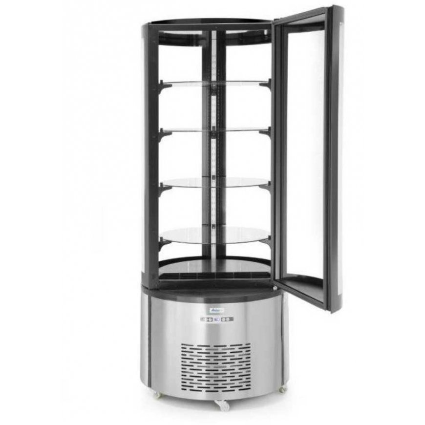 Refrigerator Arktic Round confectionery refrigerated showcase with 4 LED shelves, 360L – 4