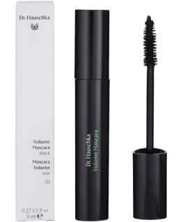Dr. Hauschka Volume Blakstienų tušas pogrubiający tusz do rzęs 01 Juodas 8ml