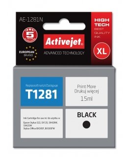 Activejet AE-1281N tindikassett 1 tk Kokkusobiv High (XL) Yield Must