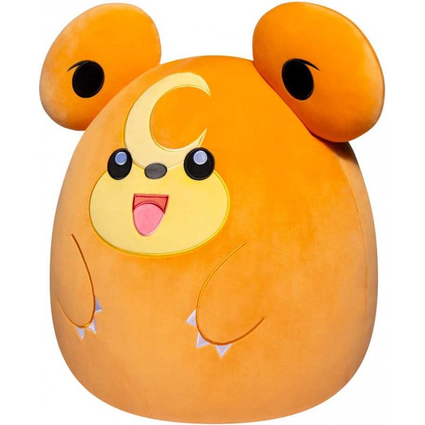SQUISHMALLOWS POKEMON Pliušinis žaislas Teddiursa, 50 cm – 4
