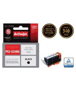 Activejet ACC-525BN tintes kārtridžs 1 pcs Saderība Augsta (XL) produktivitāte Melns