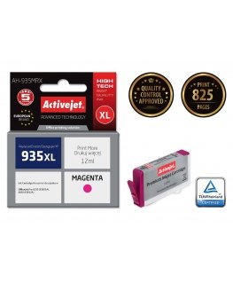 Activejet AH-935MRX rašalas (pakaitinis HP 935XL C2P25AE Premium 12 ml raudonos spalvos)