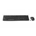 Logitech Wireless Combo MK270 tastatūra Pele iekļauta USB QWERTY Britu angļu valoda Melns Logitech Wireless Combo MK270 tastatūra Pele iekļauta USB QWERTY Britu angļu valoda Melns