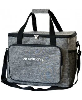 Enero Camp KREPŠYS TERMICZNA 37x29x26.5CM Pilka 28L ENEROCAMP