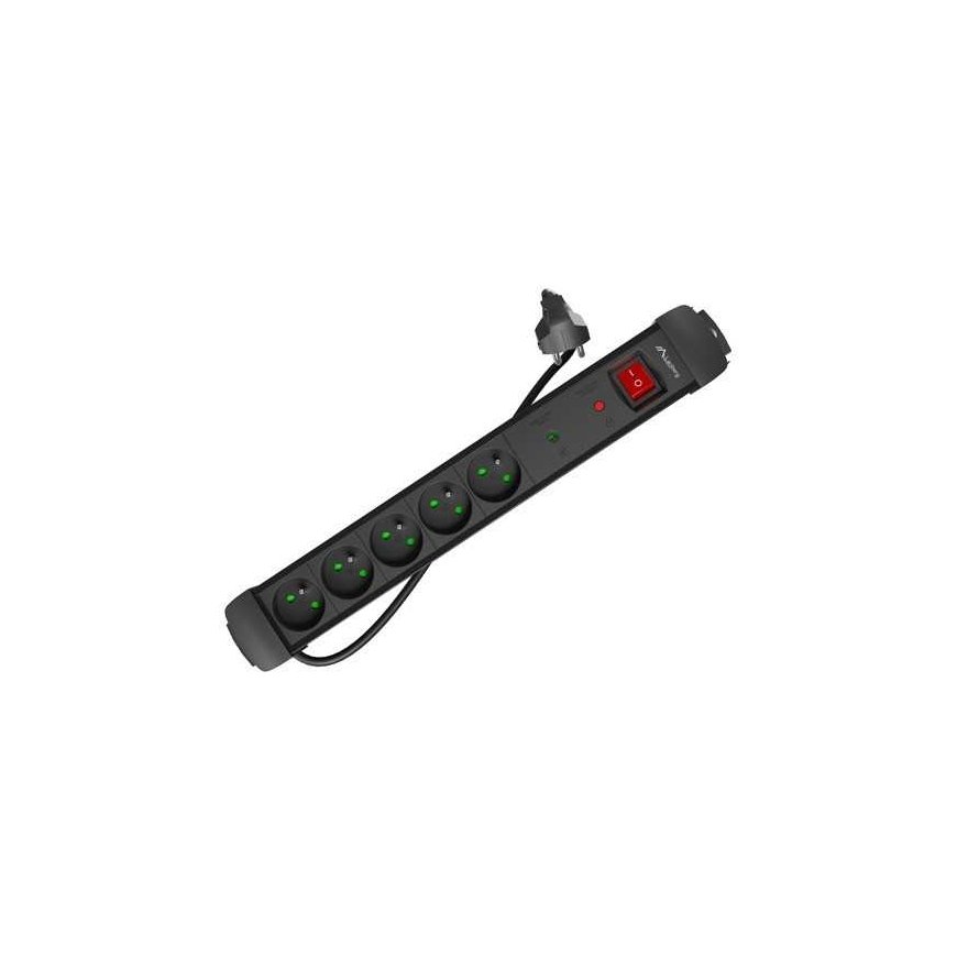 POWER STRIP LANBERG SP1 3M 5X 230V PL BLACK – 5