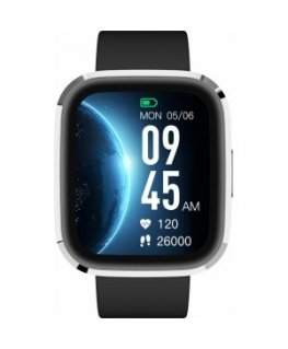 Garett Smartwatch Viva Silver steel AMOLED / IP67 / Find your phone / Music playback control