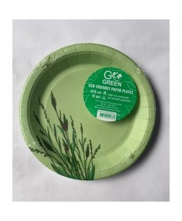Reed Go Green eco-friendly paper plates Ø18cm 10 pcs | 0,07kg