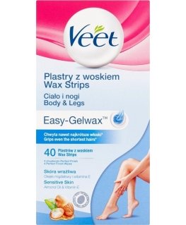 Veet Professional Wax Strips Depilatory Product for women, 40 pcs