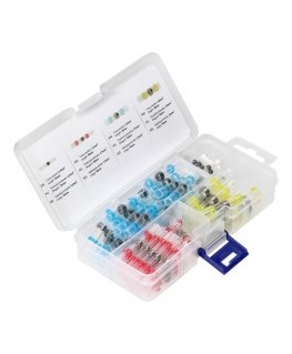 Orno Heat Shrink Sleeves set of heat shrinkable sleeves with tin, 100 pcs.
