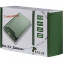 Inter-Tech GD-25000 HDD korpusas Permatomas 2.5"