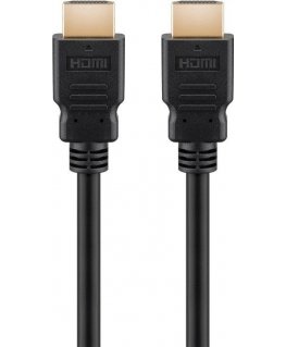 Goobay 41083 HDMI-kaapeli 1,5 m HDMI-tyyppi A (vakio) 2 x HDMI Type A (Standard) Musta