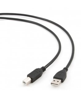 Gembird 4.5m USB 2.0 A/B M USB kabelis 4,5 m USB A USB B Juoda