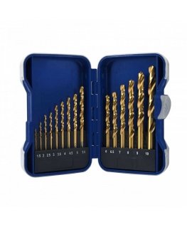Drilled Specialist+ Titanium drill set 1.5-10 mm 15 pcs