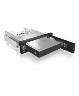 ICY BOX IB-168SK-B 13.3 cm (5.25") Carrier panel Black