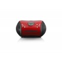 Lenco SCD-24 Digitaalne FM Must, Punane MP3 taasesitus