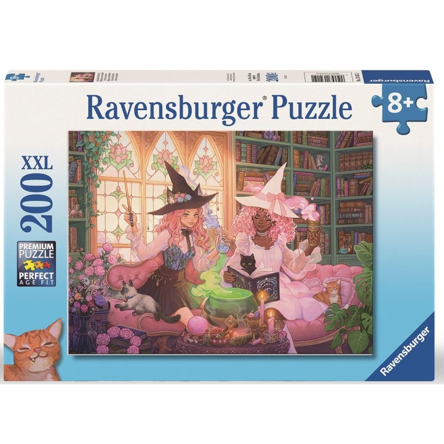 Ravensburger puzzle 200 pieces Enchanted library