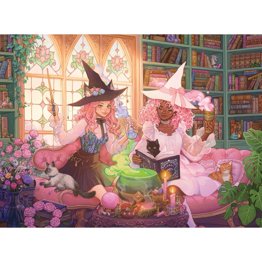 Ravensburger puzzle 200 pieces Enchanted library – 2